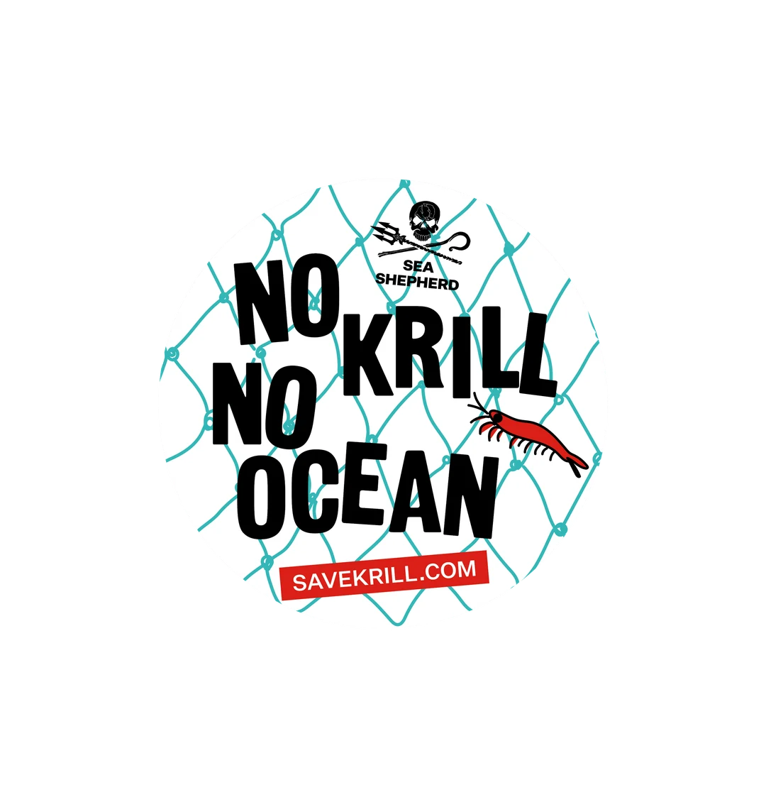 Sticker No Krill No Ocean
