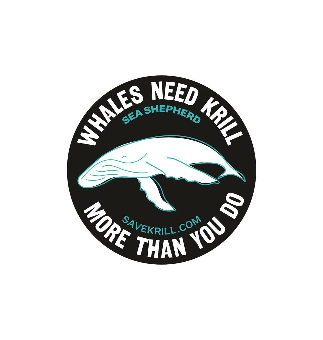 Sticker Whales Need Krill