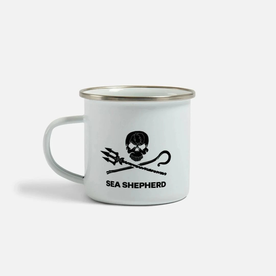 Mug acier Jolly Roger